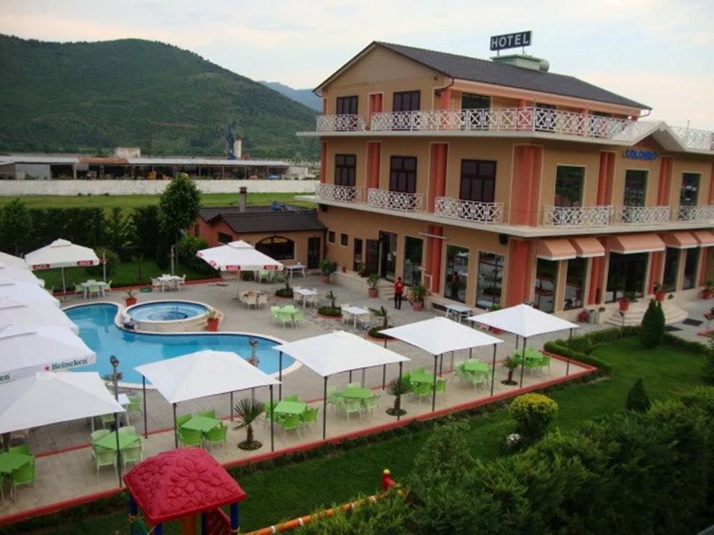 Hotel Colombo Elbasan Esterno foto